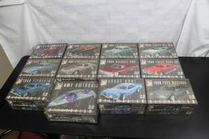 Set of Year 2000 Millennium Series Special Edition car model kit Set #1