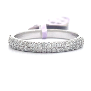 lot 42 image: Kohls 0.33ct Diamond Band in White Gold w Sales Tag Attached $1,475 VIDEO