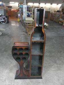 lot 3 image: Conversation Piece Wine Rack Damaged on top