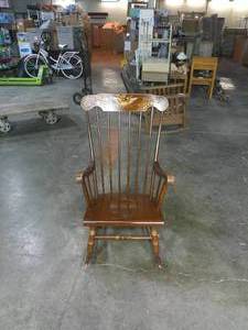 lot 4 image: American Pride Rocking Chair
