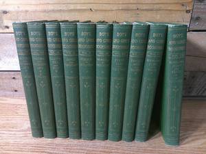 lot 43 image: Collection of Boys and Girls Bookshelf A Practical Plan of Character Building Volumes 7-16