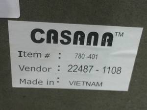 lot 110 image: Newport Portrait Mirror-Casana 780-401-42W x 3D x 42H