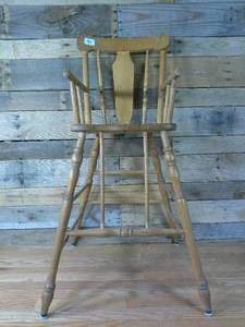 lot 91 image: Mid Century High Chair