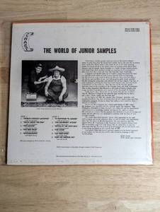 lot 155 image: Junior Samples  The World Of Junior Samples - 1967 - Vinyl