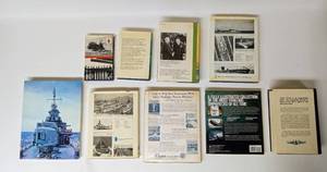 lot 22A image: Collection #3 of Vintage Books including Warships in Profile and More