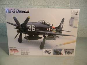NEW SEALED IN BOX - TESTORS F8F-2 BEARCAT 148 SCALE MODEL KIT #519 - GREAT PIECE - SEE PICTURES