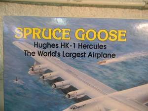 NEW IN BOX - MINICRAFT MODEL KITS 1200 SCALE SPRUCE GOOSE Hughes HK-1 Hercules #11607 - GREAT PIECE - SEE PICTURES
