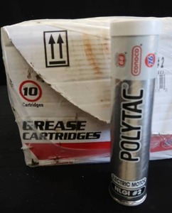 NEW CASE POLYTAC GREASE CARTRIDGES