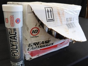 NEW CASE POLYTAC GREASE CARTRIDGES