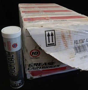 NEW CASE POLYTAC GREASE CARTRIDGES
