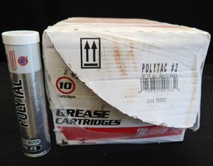 NEW CASE POLYTAC GREASE CARTRIDGES