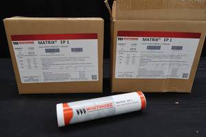 2 NEW CASES OF WHITMORE MATRIX EP1 GREASE CARTRIDGES