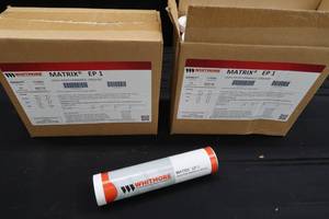 2 NEW CASES OF WHITMORE MATRIX EP1 GREASE CARTRIDGES