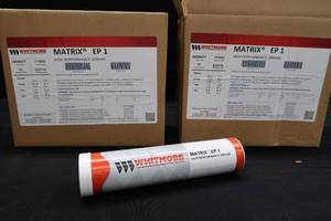 2 NEW CASES OF WHITMORE MATRIX EP1 GREASE CARTRIDGES