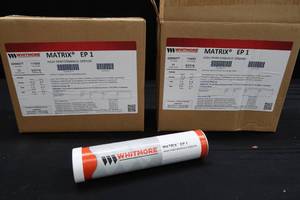 2 NEW CASES OF WHITMORE MATRIX EP1 GREASE CARTRIDGES