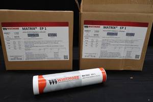 2 NEW CASES OF WHITMORE MATRIX EP1 GREASE CARTRIDGES