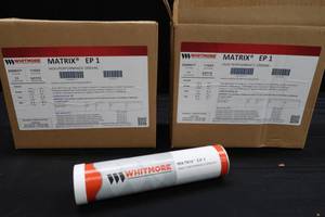 2 NEW CASES OF WHITMORE MATRIX EP1 GREASE CARTRIDGES