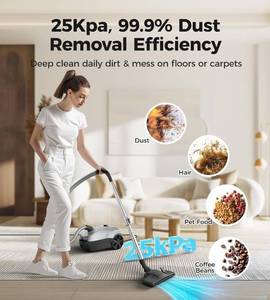 HawKam Bagged Canister Vacuum Cleaner