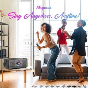 Singmood Portable Karaoke Machine