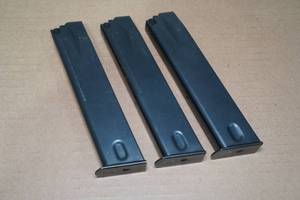 lot 2K image: 3 Extended Magazines - Seem to be for Smith & Wesson 9mm