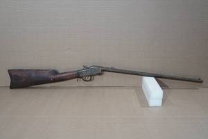 lot 1F image: Hopkins & Allen 932 .32 Rimfire Lever Operated Falling Block Rifle