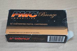 lot 102 image: 50 PMC Bronze 9mm Luger 115 Gr FMJ Ammo