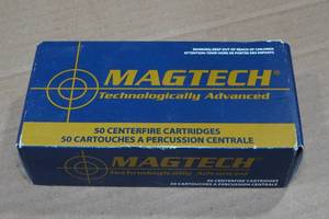 lot 103 image: 50 Magtech 9mm Luger 115 Gr FMC Ammo