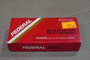 lot 115 image: 20 Federal .308 Win 180 Gr SP Ammo