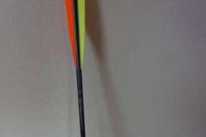 lot 25 image: Horton Lightning Strike FX 2216 20 Cross Bow Bolt With 12 Moon Nock and Field Tip