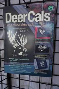 lot 171 image: 3 - Mike Carlson Deer Cals Whitetail Deer Decals Large Size