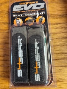 lot 59 image: EVO Sidewinder Retractable Tether System With 2 Pack Multi Device Kit