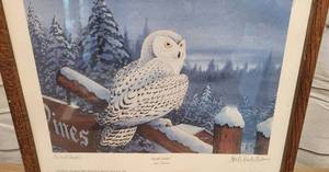 lot 6 image: Les C. Kouba SIGNED (ARTISTS PROOF) the ARCTIC VISITOR 12 X 15