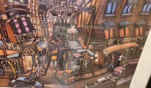 lot 7 image: MICHAEL BIRAWER Print  SIGNED 05 Scenes from the Twin Cities