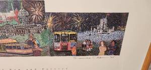 lot 8 image: The Spirit of St. Paul now and forever Print SIGNED 32 X 13