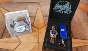lot 22 image: 2 NEW Watches in Boxes Timex & Innovage Gear