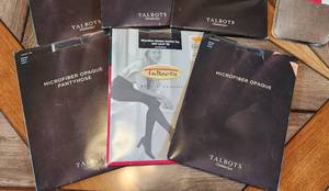lot 47 image: NEW Lot of Pantyhose Talbots, Donna Karan, Hanes
