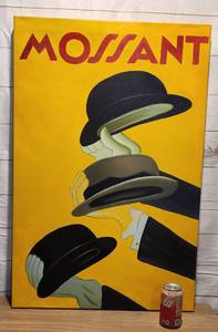 lot 95 image: MOSSANT Oil on Canvas COLORFUL