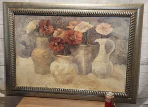 lot 63 image: Large Textured Picture 30 x 43