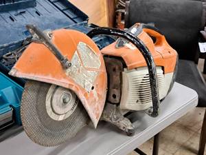 lot 159 image: Stihl Gas Cement Saw TS 500i