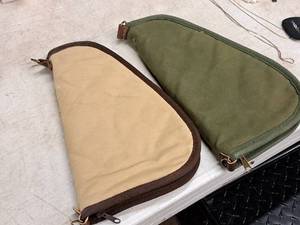 lot 205 image: Lot of (2) Padded Soft-Side Handgun Cases