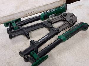 lot 180 image: Menards Masterforce 24 Folding Bolt Cutter