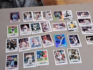 lot 235 image: Lot of (27) Baseball Collectible Cards