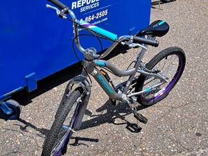 lot 247 image: Schwinn 16 Womens Trail Bicycle 13 Gray Frame