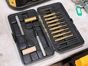 lot 22 image: Punch Set with Case