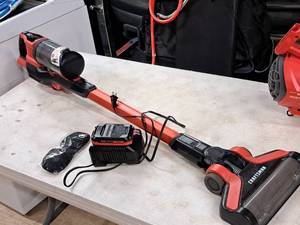 lot 66 image: Craftsman Cordless Cordless Stick Vacuum with Battery, Charger