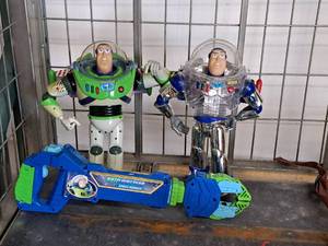 lot 132 image: Lot of (3) Buzz Lightyear Toys