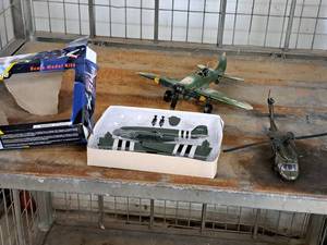 lot 151 image: Lot of (3) Assorted Aircraft Toys
