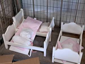 lot 181 image: Lot of (3) Baby Doll Cribs