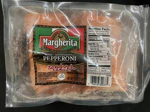 lot 15 image: F - Margherita Sliced Sandwich Style Pepperoni 32 oz