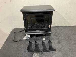 lot 57 image: TURBRO Suburbs TS20 Electric Fireplace Infrared Heater, Freestanding Fireplace Stove with Realistic Dancing Flame Effect